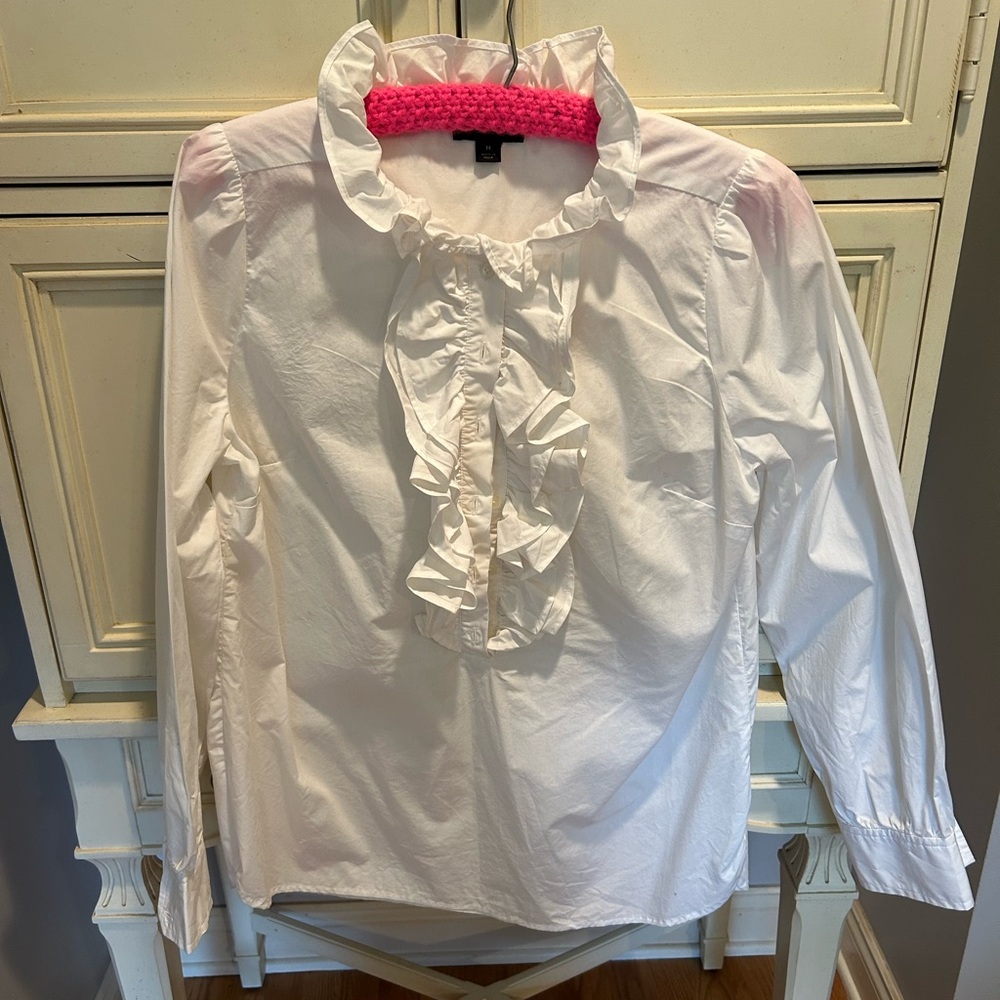 J.Crew Ruffle Blouse